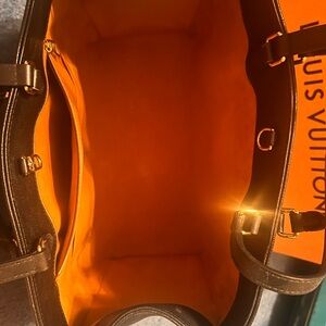Louis Vuitton. On The Go GM 
Monogram Empreinte Leather